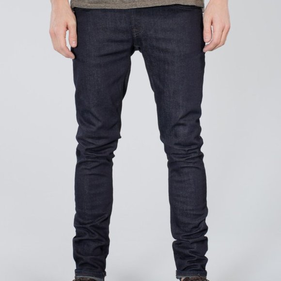 Nudie Skinny Lin Jean in Dry Steel Denim - Picture 15 of 15